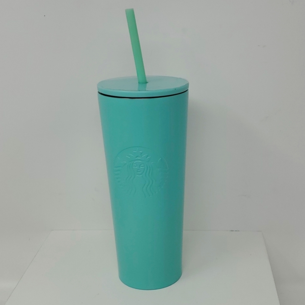 Starbucks Cold Cup Tiffany Blue New